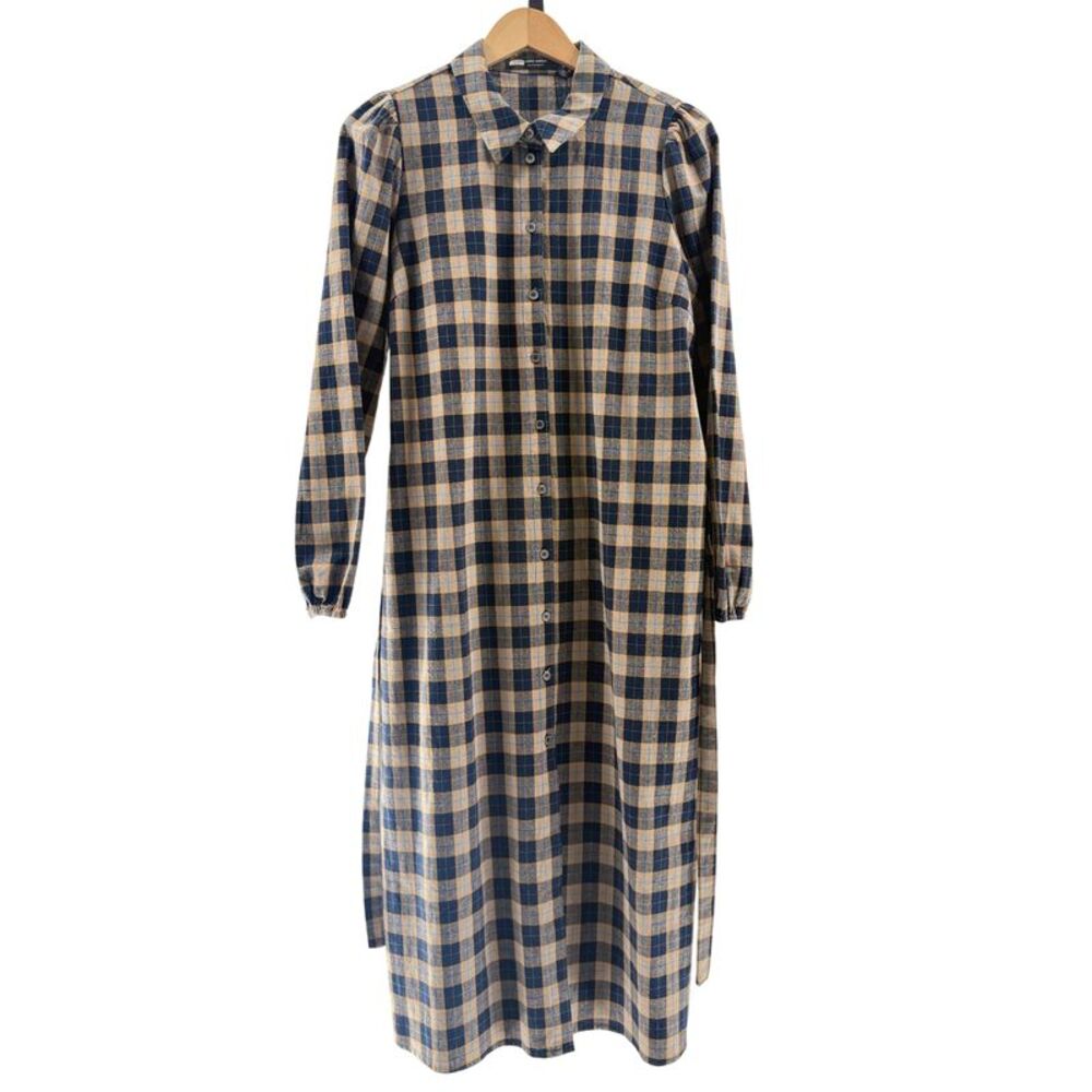 Vero Moda Women Maternity Olive Lia Shirtdress Brown S